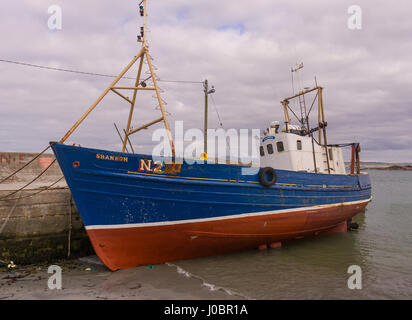 ARAN ISLAND, DONEGAL, Irland - altes Boot, Arranmore oder Aran Island. Stockfoto