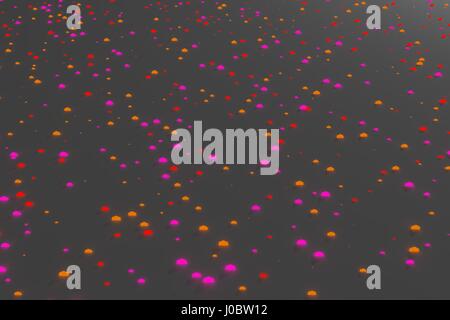 Zusammenfassung Hintergrund mit leuchtenden Elementen und shadow.3d zu machen. Stockfoto