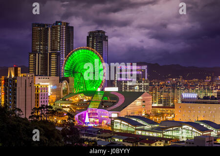 Riesenrad in Taipei, Taiwan Stockfoto