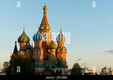 Basilius Kathedrale, UNESCO-Weltkulturerbe, Moskau, Russland Stockfoto