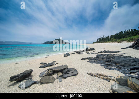 Furuzamami Strand, Zamami Insel Kerama Inseln, Okinawa, Japan, Asien Stockfoto