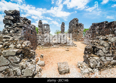 Panama Viejo, die Reste der alten Panama, UNESCO-Weltkulturerbe, Panama City, Panama, Mittelamerika Stockfoto