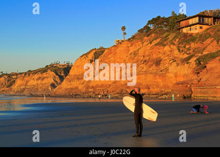 La Jolla Shores Beach, La Jolla, San Diego, Kalifornien, USA Stockfoto