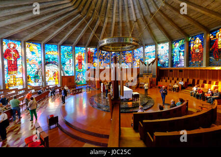 Nuestra Senora de Los Angeles De La Porciuncula Kirche (Glas), Palma De Mallorca, Mallorca, Balearen, Spanien Stockfoto