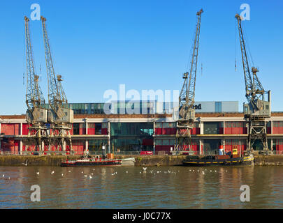 M Schuppen Museum, Princes Wharf Bristol. Stockfoto