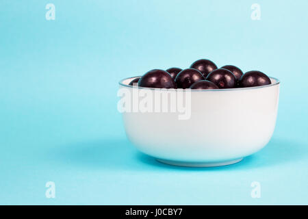 Jaboticaba, tropische Früchte aus Brasilien. Stockfoto