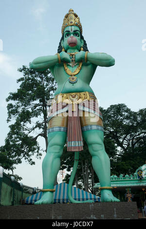 Riesige Hanuman Statue Batu Höhlen, Kuala Lumpur, Malaysia, Asien Stockfoto