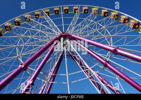 Leeres Riesenrad Stockfoto