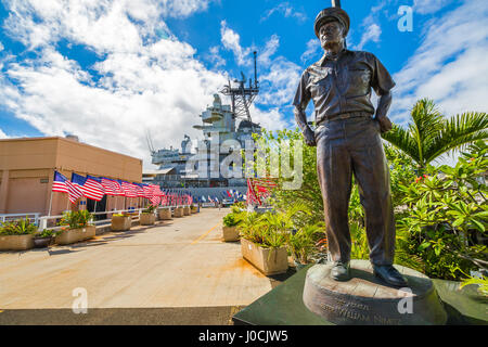 Admiral Chester w. Nimitz Stockfoto