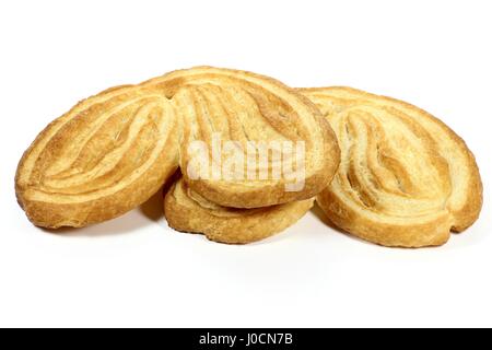 Palmiers isoliert auf weißem Hintergrund Stockfoto