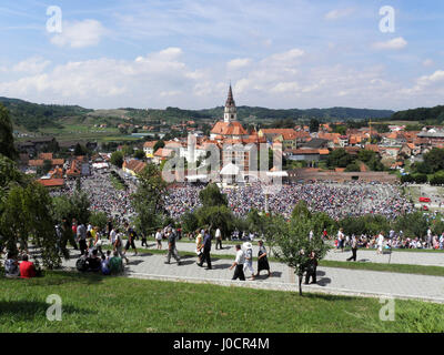 Marija Bistrica, kroatische St.Mary Heiligtum, Pilger, Kroatien, Europa, 3 Stockfoto