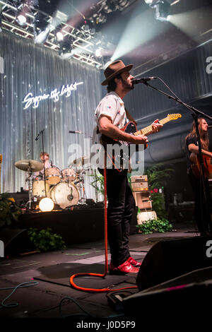 Las Vegas, Nevada, USA. 11. April 2017. Der Kopf und das Herz im Konzert in Brooklyn Bowl in Las Vegas, Nevada am 11. April 2017. Bildnachweis: Erik Kabik Fotografie/Medien Punch/Alamy Live-Nachrichten Stockfoto