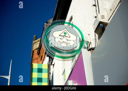 Welt Küche mitnehmen, Studentenviertel Oxford Straße, Manchester, Greater Manchester Stockfoto