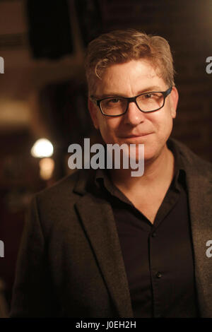 Laird Hunt - Remise du Grand Prix de Litterature Américaine 2015 au Restaurant Joe Allen 12.07.2015 © MOLLONA/Opale Stockfoto