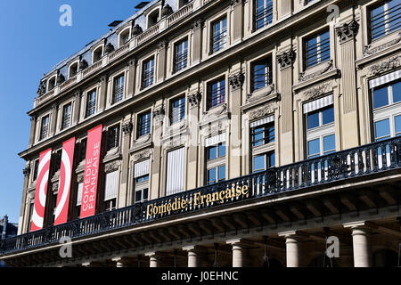 La Comédie Française, Paris, Frankreich Stockfoto