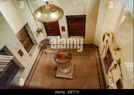 Agiary heilige Feuer Modell, Wadia Agiary, Mumbai, Maharashtra, Indien, Asien Stockfoto