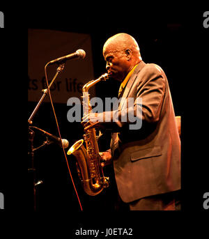 Maceo Parker Blues Festival Portland Stockfoto