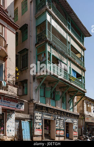 B Merwan co gewähren Road, Mumbai, Maharashtra, Indien, Asien Stockfoto