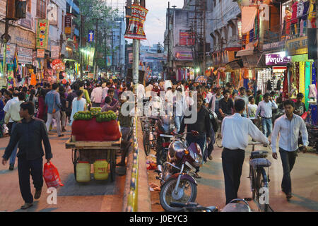 Markt, Varanasi, Uttar Pradesh, Indien, Asien Stockfoto