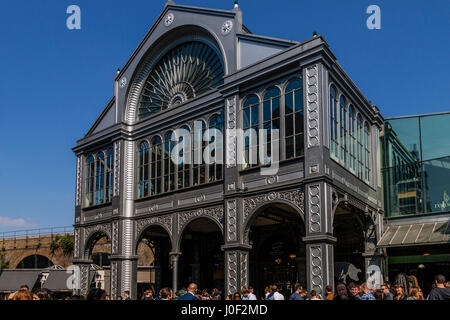 Die Floral Hall, Borough Market, London, England Stockfoto