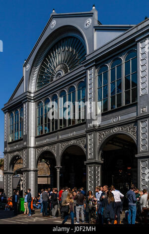 Die Floral Hall, Borough Market, London, England Stockfoto