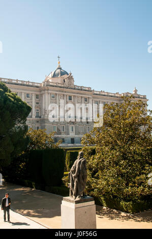 Parque del Campo del Moro, Madrid, Spanien Stockfoto