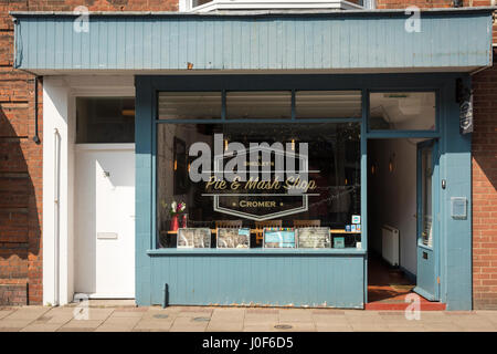 Shelleys Pie and Mash Shop Cromer Norfolk UK Stockfoto