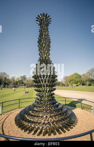 Waddesdon Manor ist ein Landhaus im Dorf Waddesdon, in Buckinghamshire, England. Es befindet sich in Aylesbury Vale Stockfoto