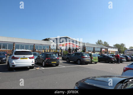 Roadchef Autobahnraststätten, Watford Gap, Southbound M1 Stockfoto