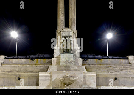 Denkmal für die Opfer der USS Maine in Havanna, Kuba. Stockfoto