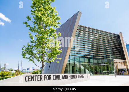 Zentrum für Bürger- und Menschenrechte in Atlanta Stockfoto
