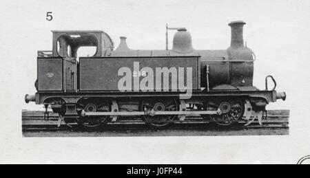 Lok keine 218: 0-6-0 tank Motor Stockfoto