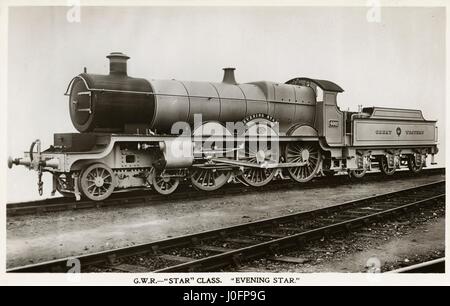 Lok keine 4002: "Abendstern" Star Klasse 4-6-0, erbaut 1907 Stockfoto