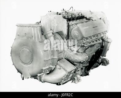 Napier Deltic MTB CT18 - 42K-Motor, kostenlos-gekühlten Turbolader Stockfoto