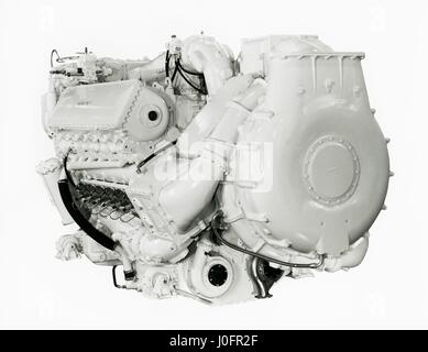 Napier Deltic MTB CT18 - 42K-Motor, kostenlos-gekühlten Turbolader Stockfoto