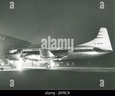 Napier Eland Airliner G ANVP eine Convair-Liner die Kolbenmotoren mit Napier Turboprops ersetzt Stockfoto