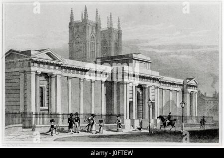 Neue Regierung Mews, Princes' St, Storey es Tor, Westminster, 1828 Stockfoto