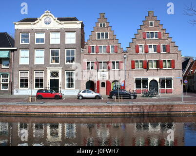 17. Jahrhundert Lager von der Dutch East India Company (Vereenigde Oostindische Compagnie) in der alten Zuiderzee Hafen von Hoorn, Niederlande. Stockfoto