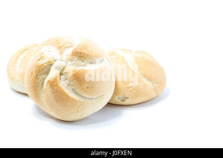 Sterne Miniformat knuspriges Brot isolierten in weißen Hintergrund Stockfoto