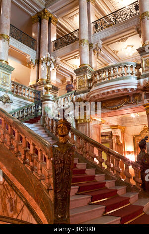 Stadttheater (Theatro Municipal), Rio De Janeiro, Brasilien Stockfoto