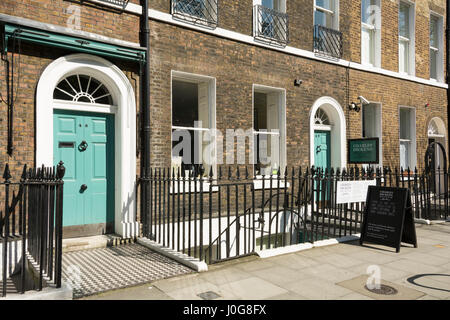 Das Charles DIckens Museum, 48 Doughty Street, London, UK Stockfoto