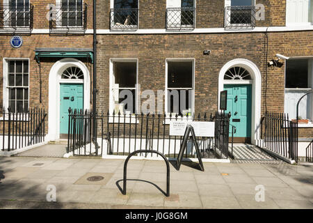 Das Charles DIckens Museum, 48 Doughty Street, London, UK Stockfoto