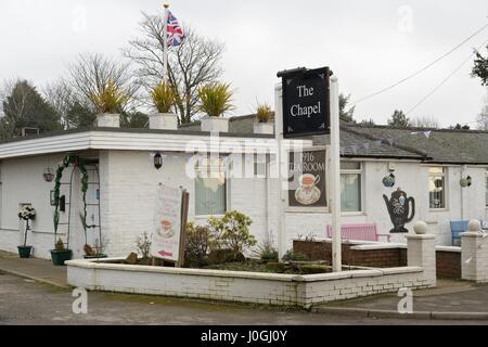 Die Kapelle Teestube in Dumfries und Galloway, Gretna Green, Scotland, UK Stockfoto