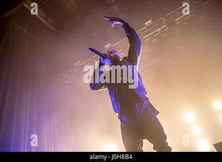 Bournemouth, UK. 13. April 2017. Kid Tinte live bei O2 Academy Bournemouth. Credit: Charlie Raven/Alamy leben Nachrichten Stockfoto