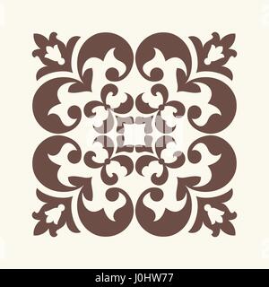 Vintage Ornament für Design. Stock Vektor