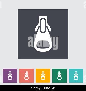 Zipp-Symbol Stock Vektor