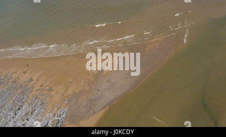 Oxwich Bay auf der Gower Peninsular, Wales Stockfoto