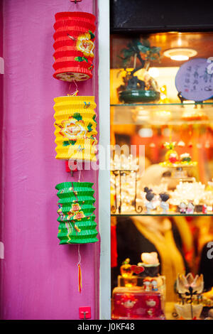 Kuala Lumpur, Malaysia - 14. September 2016: Papierlaternen für Verkauf auf dem Großmarkt in Mid-Autumn Festival feiern am 14. September, 20 Stockfoto