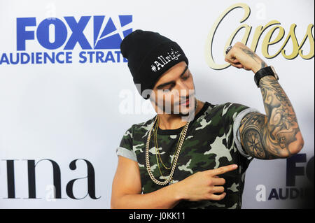 Maluma kommt bei der Latina "Hot List" Party in The London im 6. Oktober 2015 in West Hollywood, Kalifornien. Stockfoto