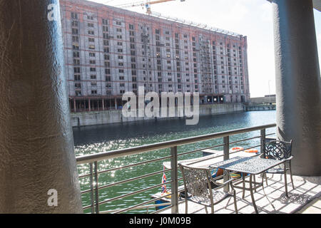 Titanic Hotel, Stanley Dock, Liverpool, Merseyside, England, UNESCO, Weltkulturerbe-Stadt, City, Nord, Nord, England, Englisch, UK. Stockfoto